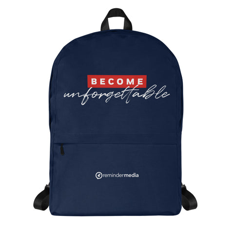 Become Unforgettable Backpack