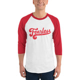 Quarter Sleeve Fearless Raglan Shirt