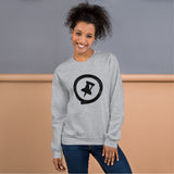 Pushpin Crewneck Sweatshirt with Black Logo