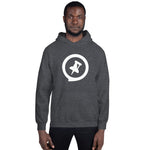 Pushpin Hoodie with White Logo