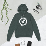 Pushpin Hoodie with White Logo