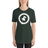Dotted Logo T-shirt with White Pushpin