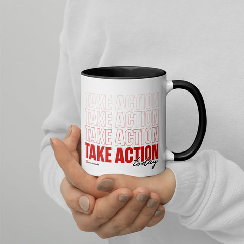 Take Action Gradient Mug